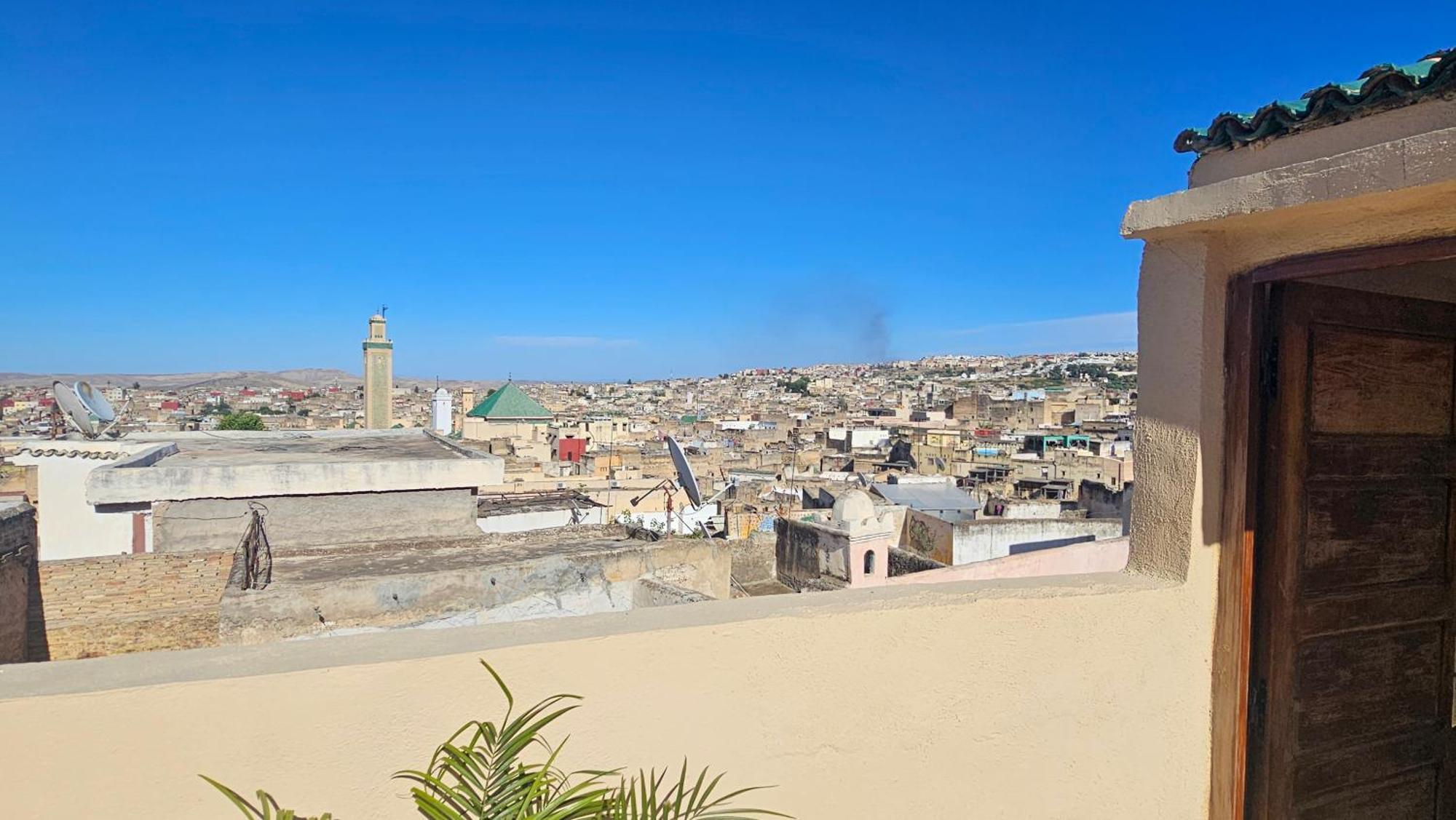 Riad Diamant Bleu Фес Екстериор снимка