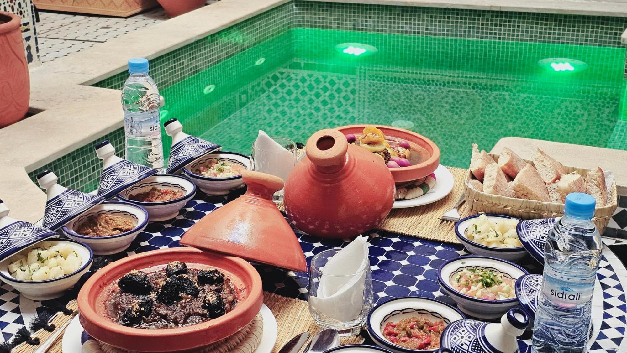 Riad Diamant Bleu Фес Екстериор снимка