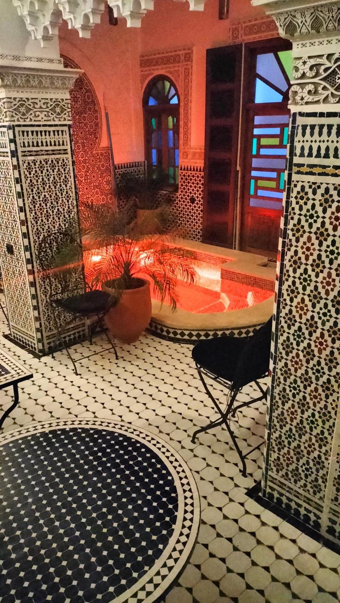 Riad Diamant Bleu Фес Екстериор снимка